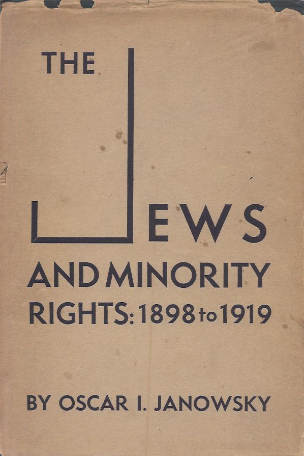 Item 10. THE JEWS AND MINORITY RIGHTS (1898-1919)