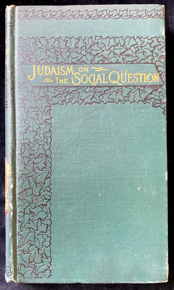 Item 893. JUDAISM ON THE SOCIAL QUESTION.