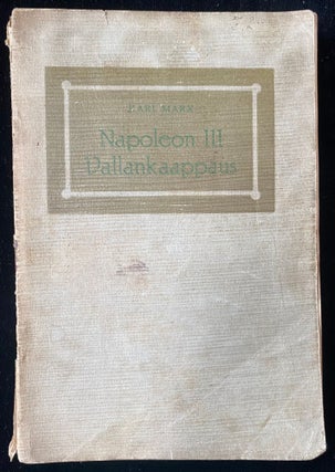 Item 3125. NAPOLEON III VALLANKAAPPAUS : LUDVIG NAPOLEONIN BRUMAIREN 18: S PÄIVÄ.