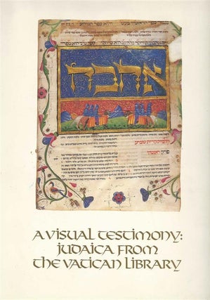 Item 4768. A VISUAL TESTIMONY--JUDAICA FROM THE VATICAN LIBRARY