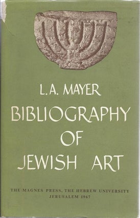 Item 7101. BIBLIOGRAPHY OF JEWISH ART