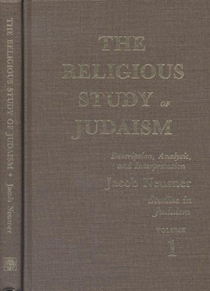 Item 7532. THE RELIGIOUS STUDY OF JUDAISM [VOLUMES ONE AND TWO]