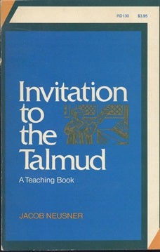 Item 7549. INVITATION TO THE TALMUD; A TEACHING BOOK
