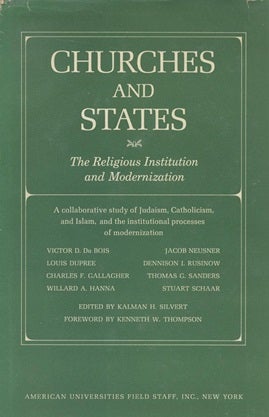Item 7605. CHURCHES AND STATES: THE RELIGIOUS INSTITUTION AND MODERNIZATION