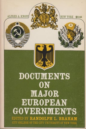 Item 8062. DOCUMENTS ON MAJOR EUROPEAN GOVERNMENTS