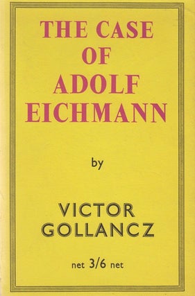 Item 8138. THE CASE OF ADOLF EICHMANN
