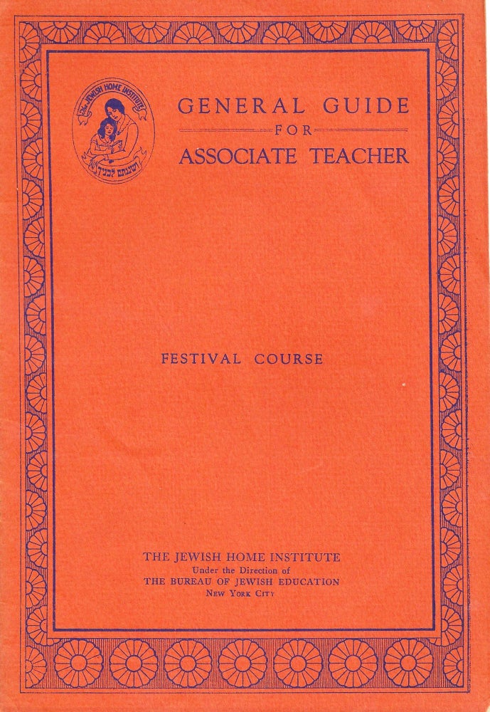 Item 8716. GENERAL GUIDE FOR ASSOCIATE TEACHER: FESTIVAL COURSE [5 VOLUMES IN ONE]