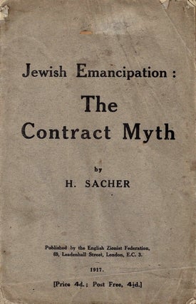 Item 8822. JEWISH EMANCIPATION: THE CONTRACT MYTH.