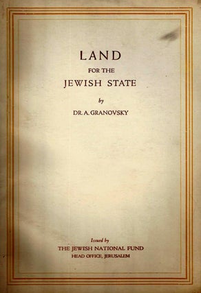 Item 8831. LAND FOR THE JEWISH STATE