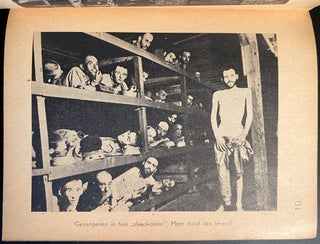 Item 9086. TENTOONSTELLING VAN FOTOGRAFISCHE OPNAMEN VAN DUITSE CONCENTRATIEKAMPEN EN VERWOEST ARNHEM.