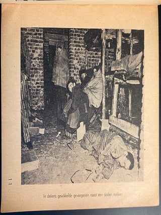 Item 9086. TENTOONSTELLING VAN FOTOGRAFISCHE OPNAMEN VAN DUITSE CONCENTRATIEKAMPEN EN VERWOEST ARNHEM.