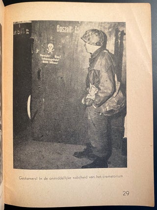 Item 9086. TENTOONSTELLING VAN FOTOGRAFISCHE OPNAMEN VAN DUITSE CONCENTRATIEKAMPEN EN VERWOEST ARNHEM.