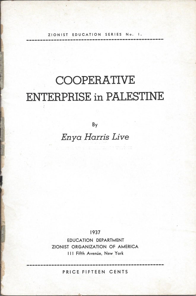 Item 9819. COOPERATIVE ENTERPRISE IN PALESTINE