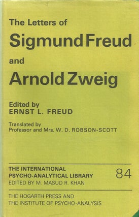 Item 9881. THE LETTERS OF SIGMUND FREUD AND ARNOLD ZWEIG