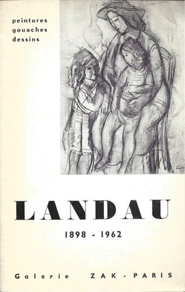 Item 10461. LANDAU, 1898-1962; PEINTURES, GOUACHES, DESSINS