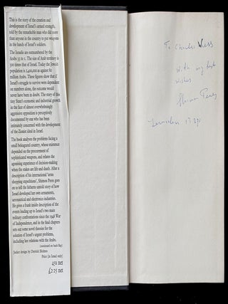 Item 54374. DAVID&rsquo;S SLING: THE ARMING OF ISRAEL [SIGNED FIRST EDITION]