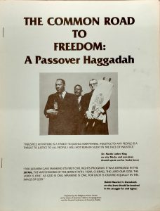 Item 54721. THE COMMON ROAD TO FREEDOM: A PASSOVER HAGGADAH