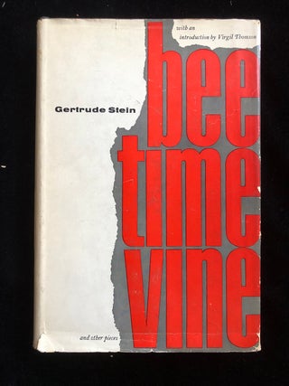 Item 54788. Bee Time Vine: and Other Pieces, 1913 to 1927