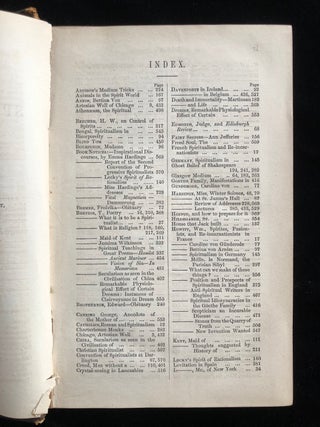 Item 54789. THE SPIRITUAL MAGAZINE. NEW SERIES. VOL I & II 1866 & 1867[OF 9] [FIRST 24 ISSUES OF THE NEW SERIES]