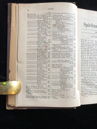 Item 54789. THE SPIRITUAL MAGAZINE. NEW SERIES. VOL I & II 1866 & 1867[OF 9] [FIRST 24 ISSUES OF THE NEW SERIES]
