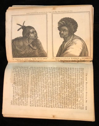 Item 54798. A COLLECTION OF VOYAGES ROUND THE WORLD PERFORMED BY ROYAL AUTHORITY : CONTAINING A COMPLETE HISTORICAL ACCOUNT OF CAPTAIN COOK'S FIRST, SECOND, THIRD AND LAST VOYAGES, UNDERTAKEN FOR MAKING NEW DISCOVERIES, &C. ... : TO WHICH ARE ADDED GENUINE NARRATIVES OF OTHER VOYAGES OF DISCOVERY ROUND THE WORLD, &C. VIZ. THOSE OF LORD BYRON, CAPT. WALLIS, CAPT. CARTERET, LORD MULGRAVE, LORD ANSON, MR. PARKINSON, CAPT. LUTWIDGE, MESS. IVES, MIDDLETON, SMITH, &C. & C ... VOL IV ONLY [OF 6]