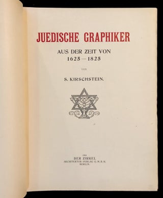 Item 54805. JUDISCHE GRAPHIKER AUS DER ZEIT VON 1625-1825
