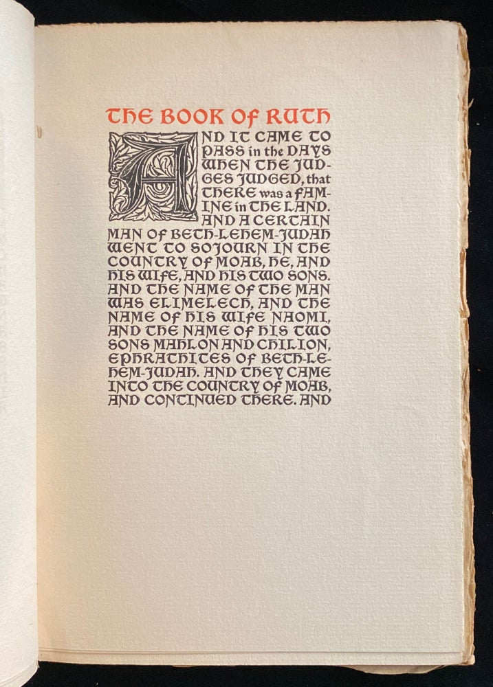 Item 265017. THE BOOK OF RUTH AND THE BOOK OF ESTHER
