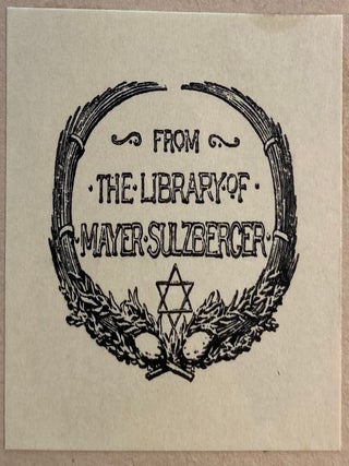 Item 265383. JUDAISM IN AMERICA, FROM THE STANDPOINT OF A LAYMAN