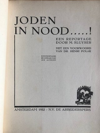 Item 266282. JODEN IN NOOD!