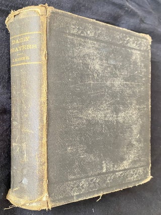 Item 267073. THE BOOK OF DAILY PRAYERS FOR EVERY DAY IN THE YEAR: ACCORDING TO THE CUSTOM OF THE GERMAN AND POLISH JEWS. SIDUR DIVRE TSADIKIM : KOLEL SEDER HA-TEFILOT MI-KOL HA-SHANAH KE-MINHAG K.K. ASHKENAZ U-POLIN. HUGAH VE-NE’ETAK LI-LESHON ANGLIA ME-ITI YITSHAK BEN URI N. ELI’EZER