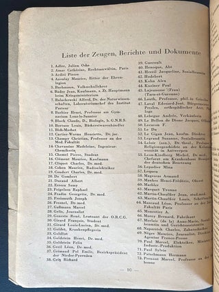 Item 280230. KONZENTRATIONS-LAGER: TATSACHENBERICHT ÜBER DIE AN DER MENSCHEIT BEGANGENEN VERBRECHEN: DOKUMENT F 321 FÜR DEN INTERNATIONALEN MILITÄRGERICHTSHOF IN NÜRNBERG