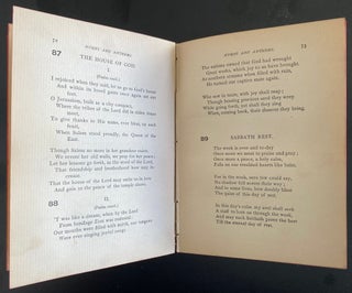 Item 280658. HYMNS AND ANTHEMS ADAPTED FOR JEWISH WORSHIP. SELECTED AND ARRANGED BY...