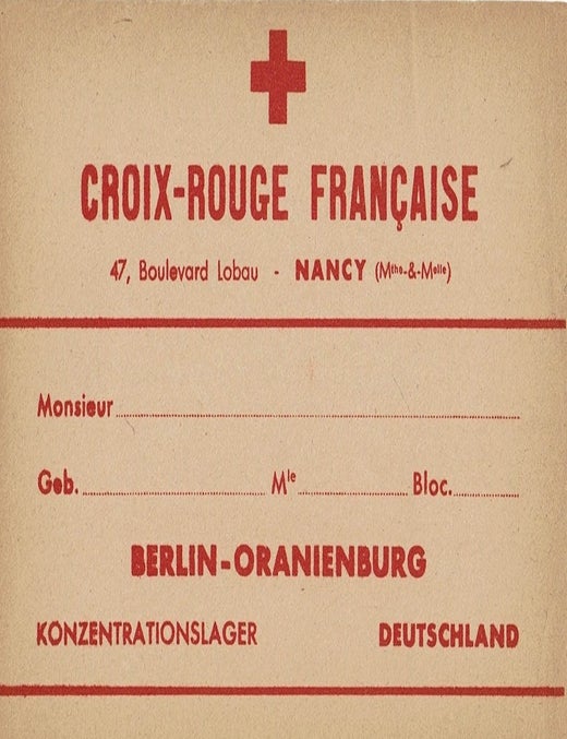 Item 280666. BERLIN-ORANIENBURG KONZENTRATIONSLAGER DEUTSCHLAND
