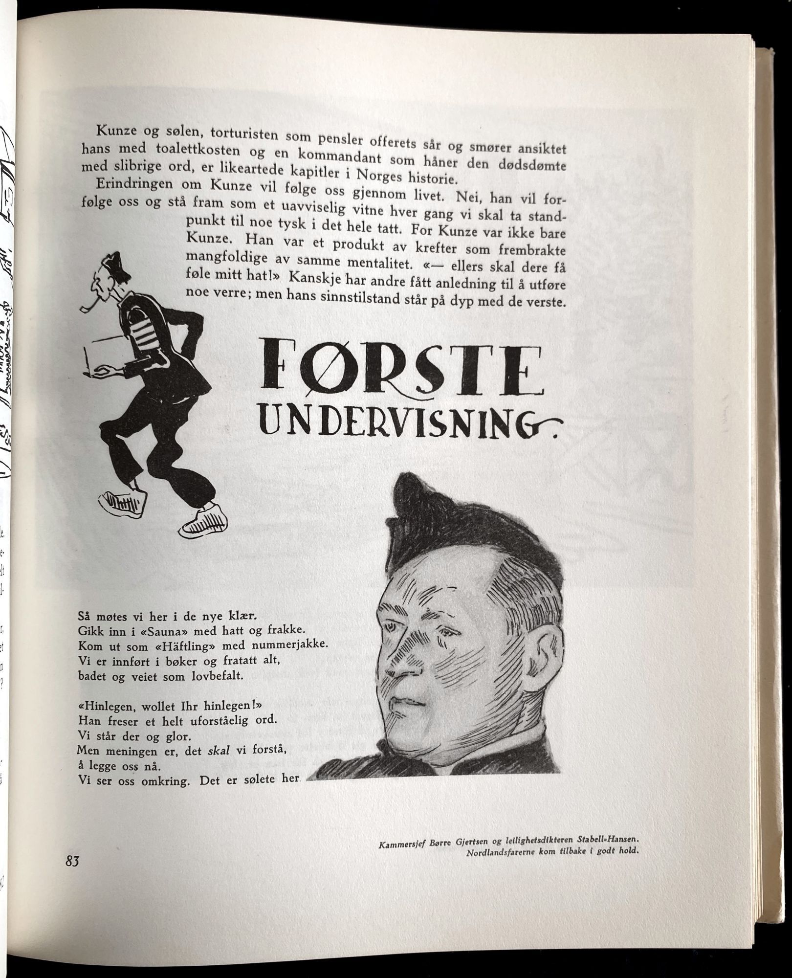TRE ÅR UNDER KUNZE: GRINI KONSENTRASJONSLEIR | 1945 Grini Concentration ...