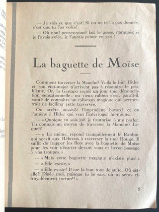 Item 280845. GAVROCHE SOUS LA BOTTE: LES MEILLEURES HISTOIRES DRÔLES, 1940-1945