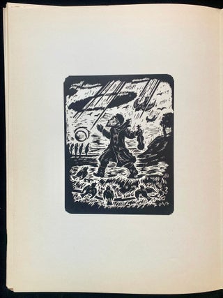 Item 280981. A GILGUL FUN A NIGUN: TSVANTSIK HOLTSSHNITN INSPIRIRT FUN DER HASIDISHER GESHIKHTE FUN Y.L. PERETS [1 OF 1126 NUMBERED COPIES] [I. L. PERETZ]
