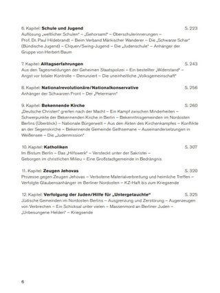 Item 281323. WIDERSTAND IN PRENZLAUER BERG UND WEISSENSEE. [COVER TITLE]. WIDERSTAND 1933-1945: PRENZLAUER BERG UND WEISSENSEE. SCHRIFTENREIHE &Uuml;BER DEN WIDERSTAND IN BERLIN VON 1933 BIS 1945, BD. 1