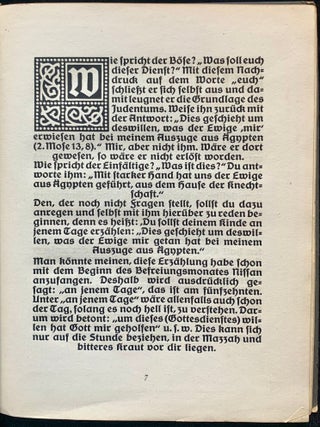 Item 281570. HAGADAH SHEL PESACH. PESSACH-HAGGADA. [BUDKO HAGGADAH. HAGADA SHEL PESAH PASSOVER HAGGADAH PESAH PESSACH PESAKH]