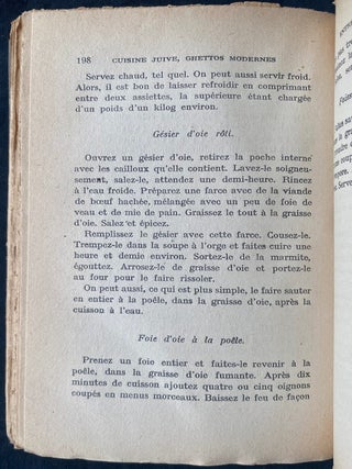 Item 281598. KOSHER: CUISINE JUIVE, GHETTOS MODERNES