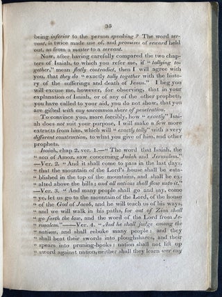 Item 281590. KOL YA’AKOV. KOUL JACOB IN DEFENCE OF THE JEWISH RELIGION: CONTAINING THE ARGUMENTS OF THE REV. C.F. FREY, ONE OF THE COMMITTEE OF THE LONDON SOCIETY FOR THE CONVERSION OF THE JEWS, AND ANSWERS THERETO
