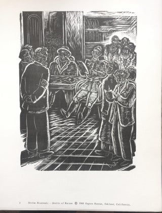 Item 281651. GHETTO OF WARSAW: 16 WOODCUTS