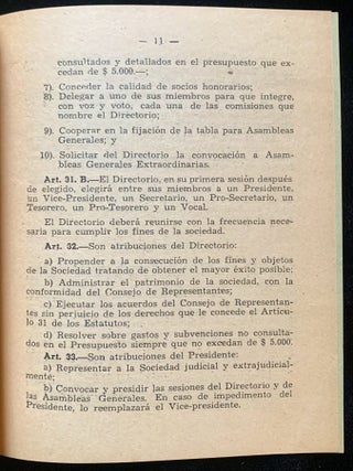 Item 281664. ESTATUTOS DE LA SOCIEDAD CULTURAL ISRAELITA &ldquo;B'NE JISROEL&rdquo;