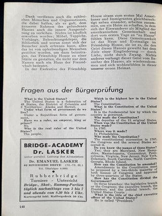 Item 281683. AUFBAU ALMANAC: THE IMMIGRANT&rsquo;S HANDBOOK. 1941/5701