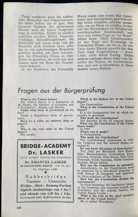 Item 281683. AUFBAU ALMANAC: THE IMMIGRANT’S HANDBOOK. 1941/5701