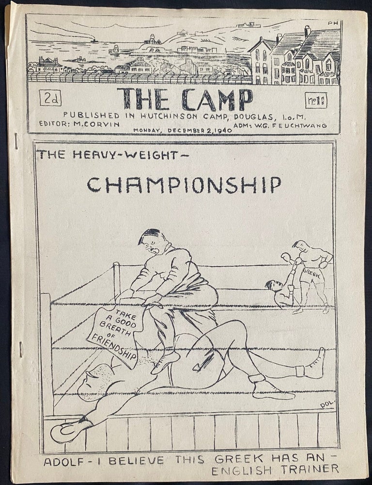 Item 281735. THE CAMP: PUBLISHED IN HUTCHINSON CAMP DOUGLAS I.O.M. ISSUE NR 11, DECEMBER 2, 1940
