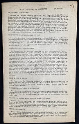 Item 281758. ONTARIO CHRONICLE. VOL I, NR 27. MAY 17, 1945