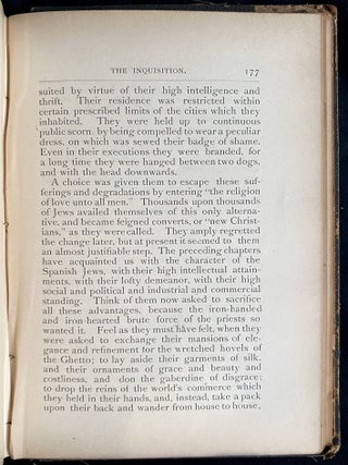 Item 281791. THE JEWS AND MOORS IN SPAIN [COPY BELONGING TO SEYMOUR B. LIEBMAN]